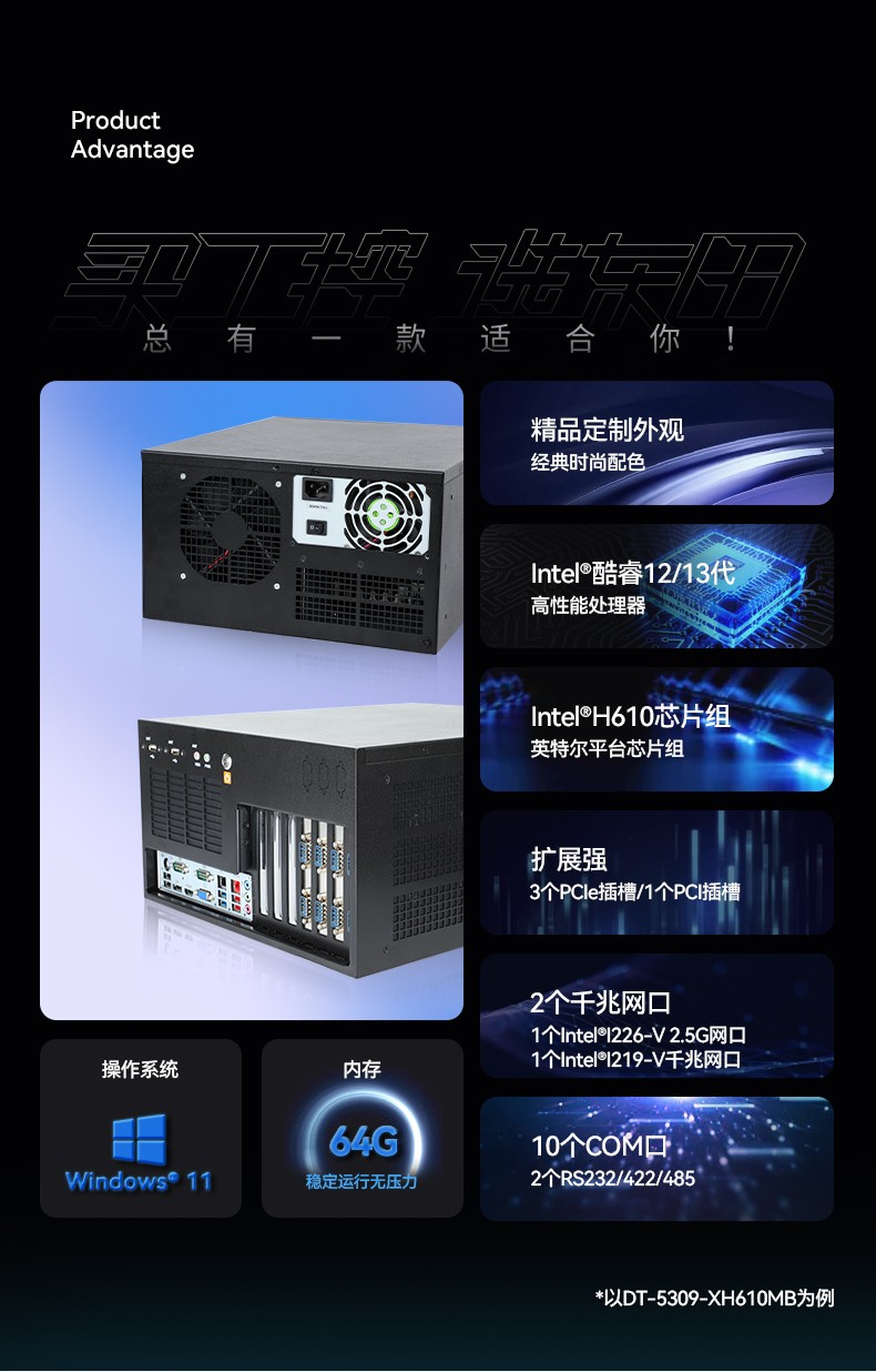 酷睿13代壁挂式工控机,10个COM口主机,DT-5309-JH610MB1.jpg