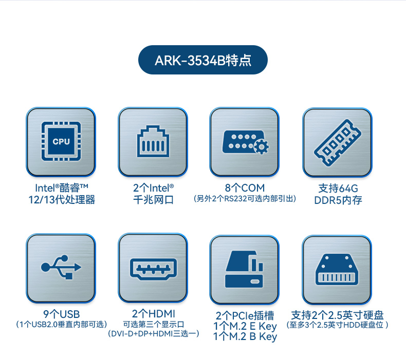 研華科技工控机,车载嵌入式工控主机,ARK-3534B.jpg