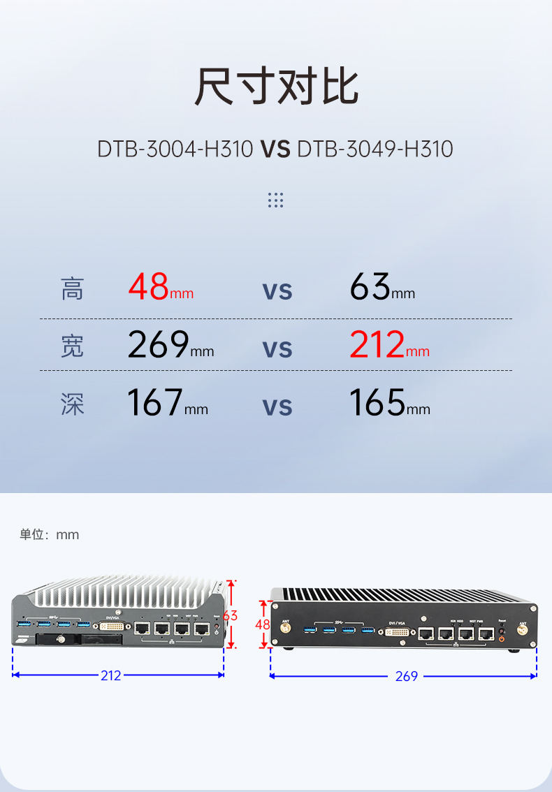 酷睿9代工控机,嵌入式计算机,无风扇工控主机,DTB-3004-H310.jpg