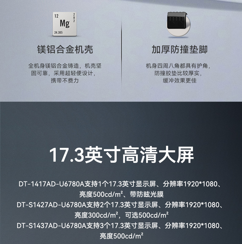 国产化17.3英寸加固便携机,兆芯cpu便携工控机,DT-1417AD-U6780A.jpg